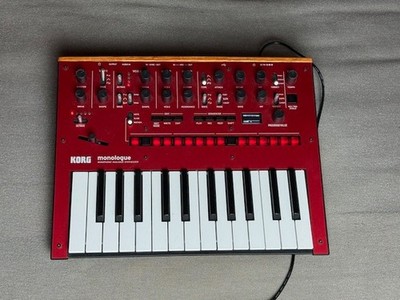 Korg Monologue RED - Monophonic Analogue Synthesizer - 25 keys, With Power Cord