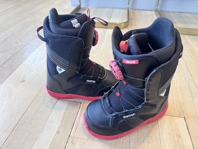 Burton Zipline BOA Kids Snowboard Boots Sz 5k