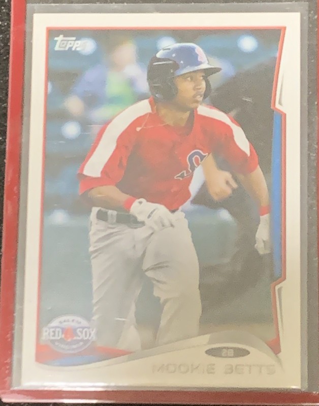 Mookie Betts 2014 Topps Pro Debut PD10-MD 2019 Reprint Boston Red Sox Dodgers 