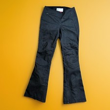 Spyder Softshell Ski Snowboard Pants Womens 6 Black Fleece Lined XtL 10k Spylon 