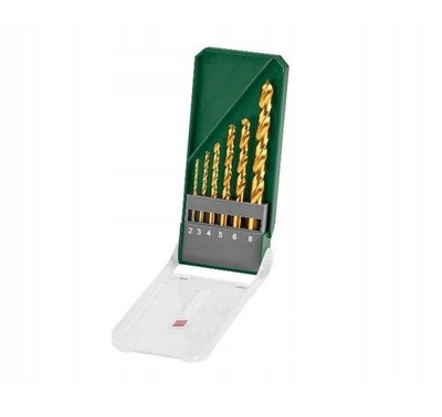 Parkside HSS-Bohrer-Set 6-tlg Ø 2 8 mm   für Metall, Bunt- & Leichtmetalle