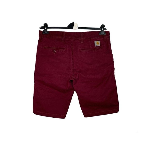 Men Carhartt WIP Shorts Burgundy 32 / M / 46