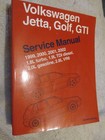 Volkswagen Jetta, Golf, GTI Service Manual 1999-2002 Bentley Publisher PB Book