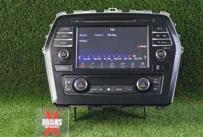 Nissan Maxima 2017 Sirius XM Apple Play Sprachsteuerung Navigation 25915-9DD0C