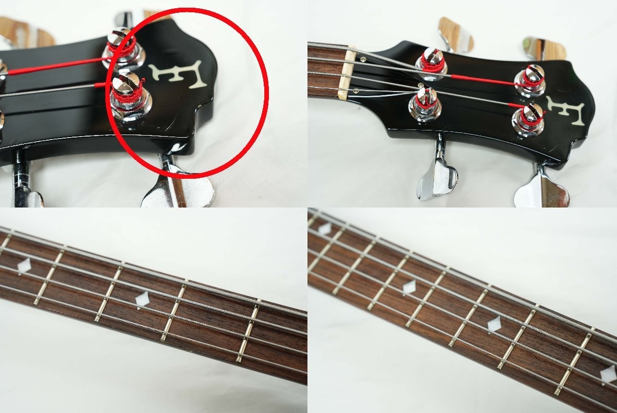 fernandes MB-65 プレシジョンタイプ モッキンバードベース FERNANDES MB-65 BL Mockingbird Bass, Black, 1990s, w/ Soft Case