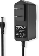 DC 9 Volt 1Amp Power Supply 1000mA AC Adapter 100-240V 50-60Hz to Black