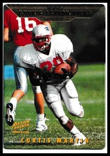 1995 Action Packed Rookies & Stars #90 Curtis Martin New England Patriots