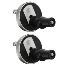 2 PCS Quick Release Toilet Seat Bidgets for Double Hinge Bolt Removable