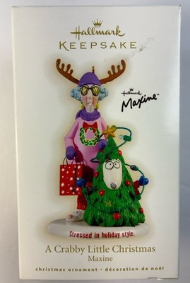 Hallmark Keepsake Ornament   A Crabby Little Christmas Maxine  2009 John Wagner