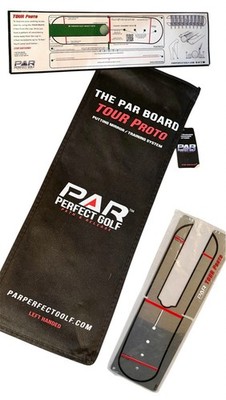 Par Board Tour Proto Putting Mirror / Training System. Left Handed Golf Putter