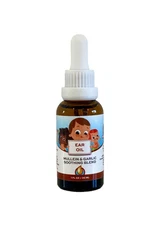 Baby Ear Oil for Discomfort Relief | Organic Garlic, Mullein, Calendula Ear D...