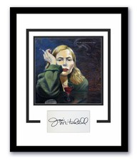 Joni Mitchell Autographed Signed 11x14 Framed Photo Both Sides Now ACOA
