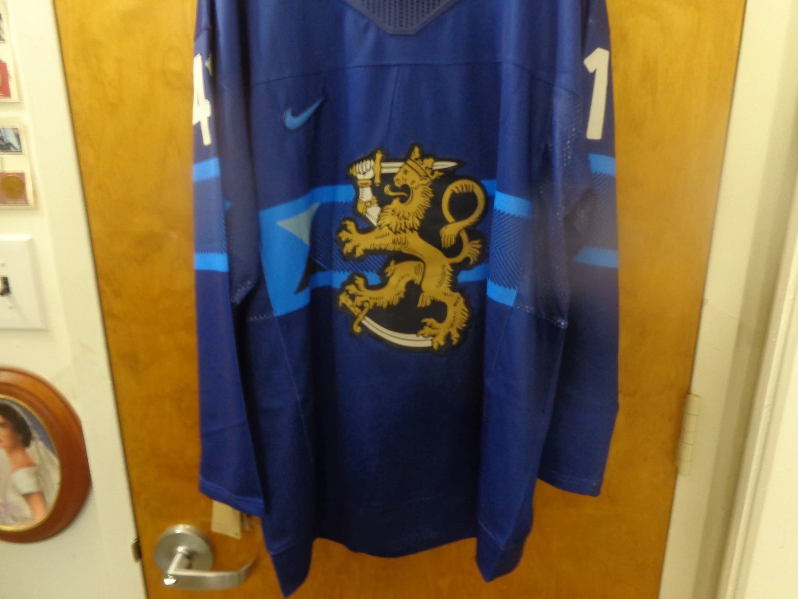 Dallas StarsTeam Finland #41 Miro Heiskanen 2026 Olympic Jersey - product detail image 1
