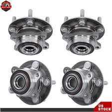 4× Front Rear Wheel Hub Bearing Assy 5 Stud For Lincoln MKZ Ford Fusion 512498