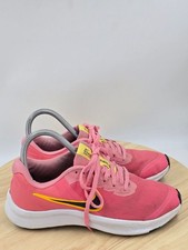 Nike Star Runner 3 GS 'Sea Coral Orange' Pink DA2776-800 Athletic Shoes 4.5Y