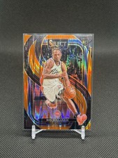 2024-25 Panini Select- Premier Level Ron Holland II #198 Orange Flash Prizm (RC)