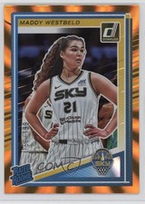 2025 Panini Donruss WNBA Rated Orange Laser 156/199 Maddy Westbeld Rookie RC 1h1