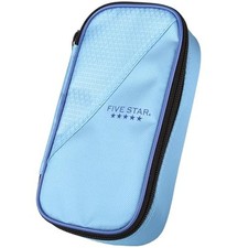 Pencil Pouch, Pen Case, High-Capacity Zipper Pouch, Storage Blue/Denim