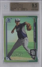 2015 Bowman Chrome Prospects Green Refractor 24/99 Matt Wisler BGS 9.5 0a1