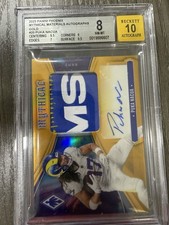 2025 Panini Phoenix Mythical Materials Autographs Puka Nacua  Gold 1/10