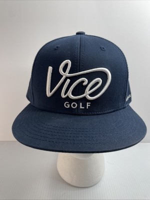 Vice Golf Hat Cap Snap Back Mens One Size Blue Snap Back Embrace Your Vice