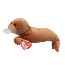 Ty Beanie Baby Tusk - MWMT Walrus 1995 -  SP 