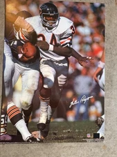 Walter Payton 1978 Vintage  Laminated Poster