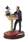 Disney WDCC Disneyland Park Walt And Mickey Sharing the Vision w/Official Box