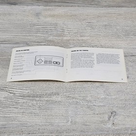 Folleto de instrucciones casteliano NES manual solo Triffix Entertainment original