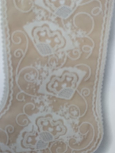 Bas victorien en dentelle kit de couture vintage coucher de soleil non travaillé 15 pouces  - Photo 4/14