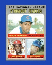 1970 Topps Set-Break # 71 NL Strikeout Leaders EX-EXMINT *GMCARDS*