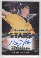 2019 Leaf Ultimate Future Stars Auto Nathan Patterson #FS-NP1 Auto 05lj