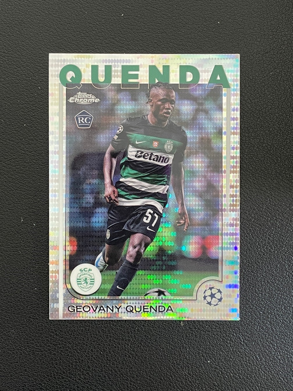 Geovany Quenda 2024-25 Topps Chrome UEFA Pulsar Refractor  #108