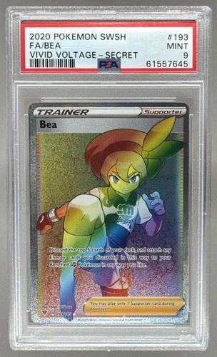 61557645 Bea 2020 Pokemon Sword & Shield Vivid Voltage #193/185 PSA 9