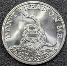 1 OZ Silver Round .999 Fine - Don