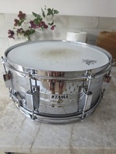 Tama Rockstar DX 14x6.5 Steel Snare Drum - Made in Japan