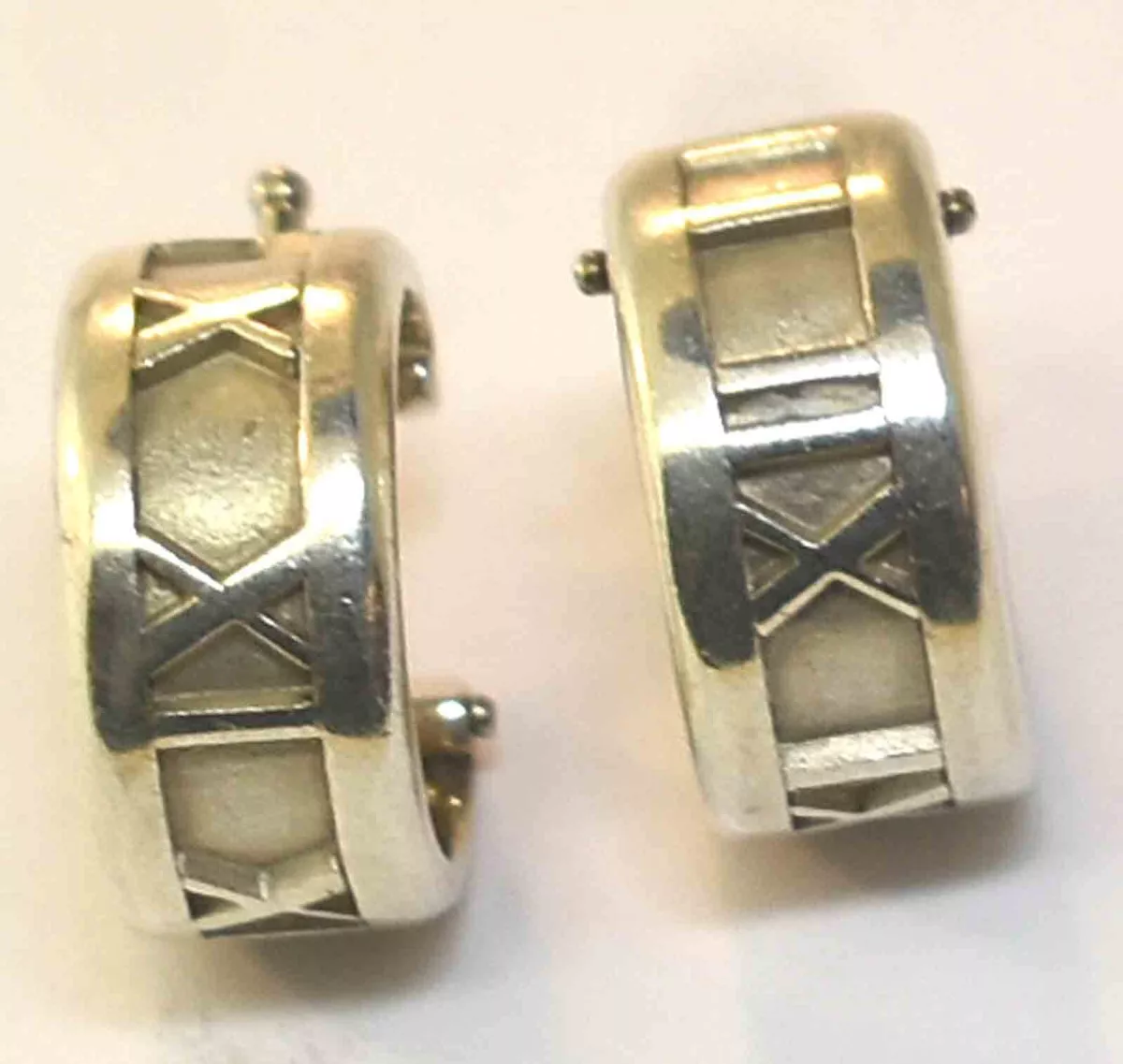 Tiffany roman numeral earrings deals