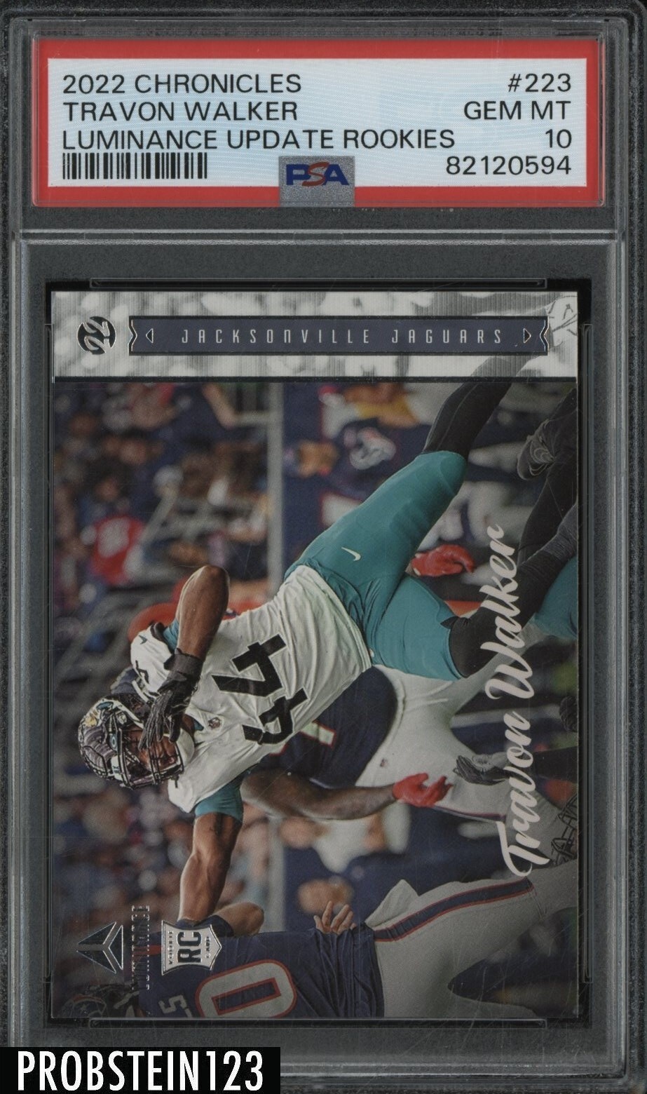 Travon Walker Panini Chronicles Luminance Update Rookies #223 Base