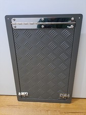 Handmade Metal Dog Door EXTRA LARGE "Basalt" cat doggy pet flap