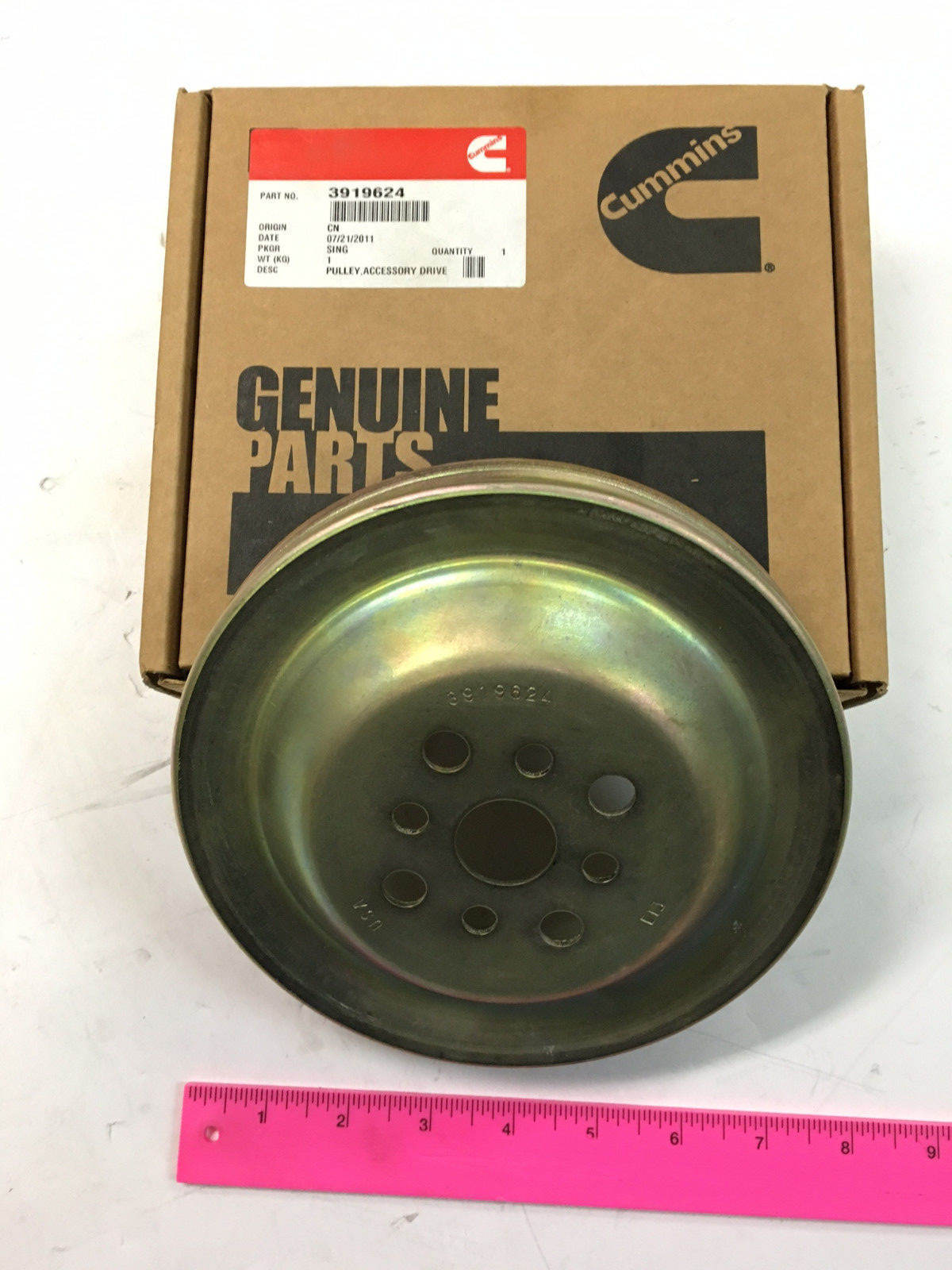 NEW CUMMINS AFTERMARKET PULLEY 3919624 7 