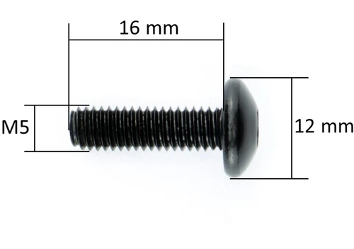 Linsenkopf Schrauben Aluminium Torx M5 M6 Alu eloxiert Linsenkopfschrauben 5 6mm - Bild 3 von 9