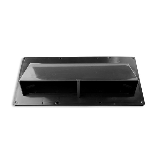 RV Exhaust Vent Cover Range Hood Manual Damper Trailer Camper Motorhome Part Blk - Picture 5 of 7