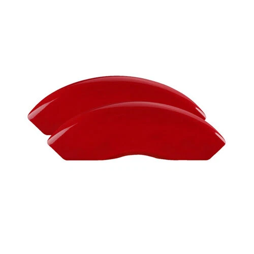 Pontiac Bonneville 2004-2005 delanteras + traseras rojas MGP cubiertas de pinza de disco de freno 4 piezas Foto 2 de 4