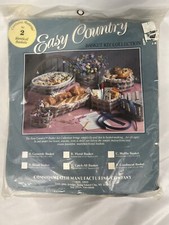 Vintage Easy Country 1991 Condiment Beginning Mini Basket Making Weaving Kit