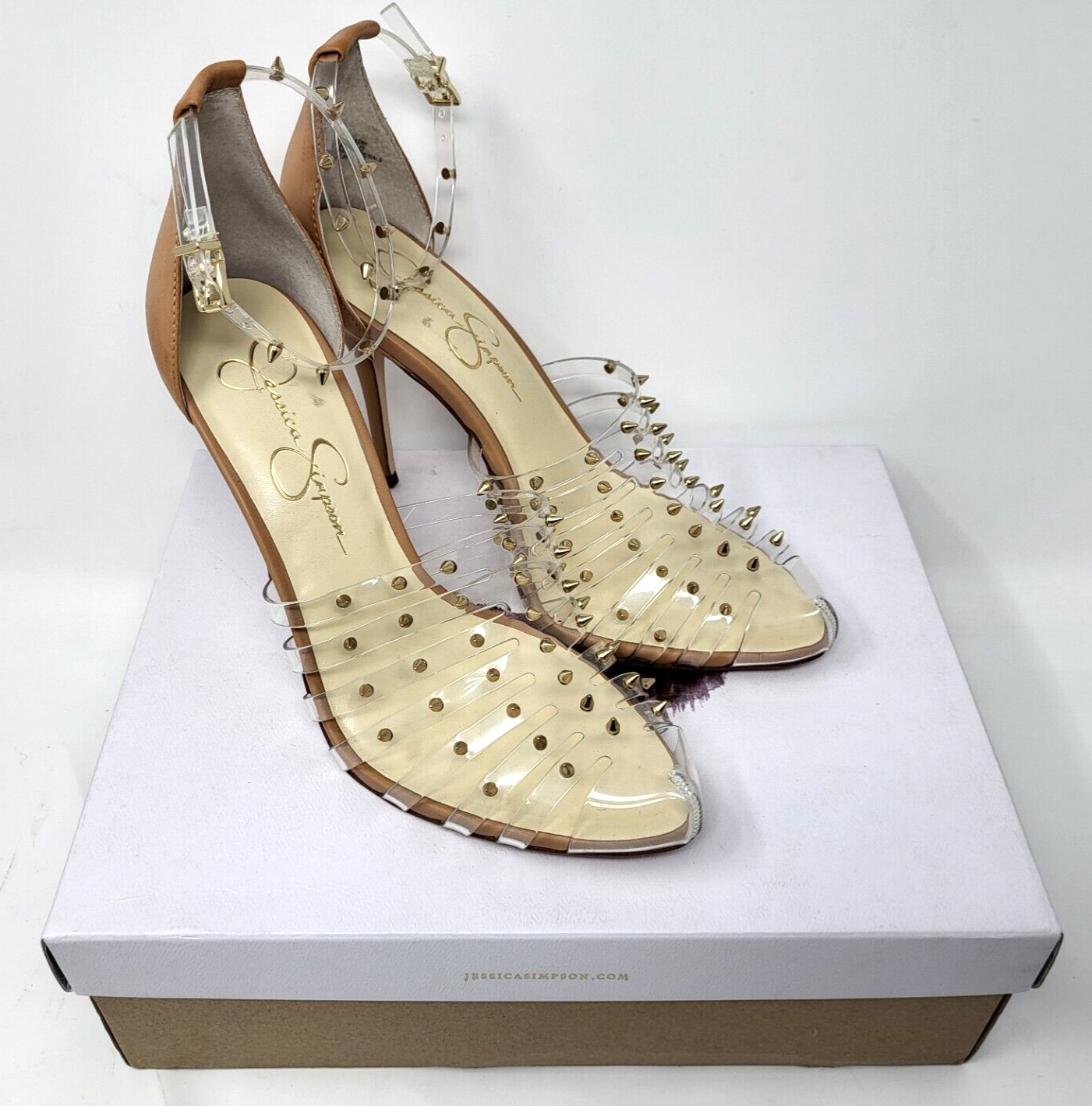 Jessica Simpson Women's Westah Pump 9 Clear | eBay