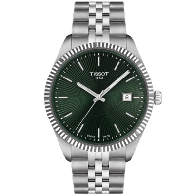 Tissot Ballade 40mm Green Dial Steel Men's Watch T1564101109100
