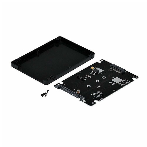 M.2 SSD NGFF to 2.5" SATA 7mm Enclosure Case Converter Adapter Fast Y7Y7 U5Y2