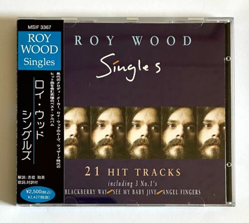 ROY WOOD SINGLES 21 HIT TRACKS CD JAPÓN DISTRIBUTE 1996 MSIF-3367 con OBI Z22 - Imagen 1 de 3
