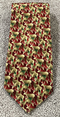 MEN S NECKTIE  DEER  FEATURED BY TIES TO NATURE