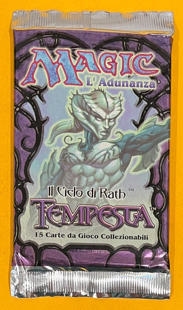 Magic: The Gathering Wizards of the Coast Tempest Sealed